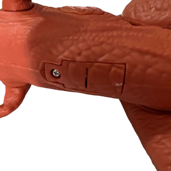 T Rex Dinosaur Plastic Toy 12" Sound Roars Eyes Light Up RedTested WM-H 20200415 - Picture 8 of 10